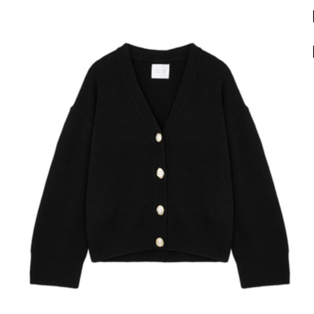 GALVAN London
Theia Merino Wool And Cashmere-blend cardigan